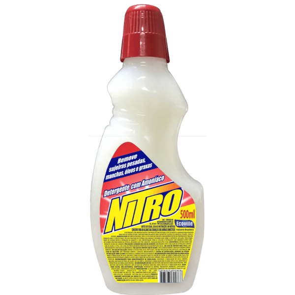 Detergente com Amoníaco Nitro 500ml