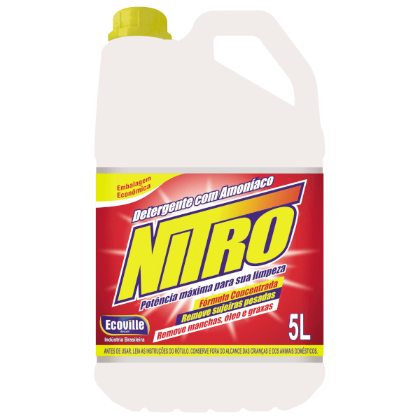Detergente com Amoníaco Nitro 5L