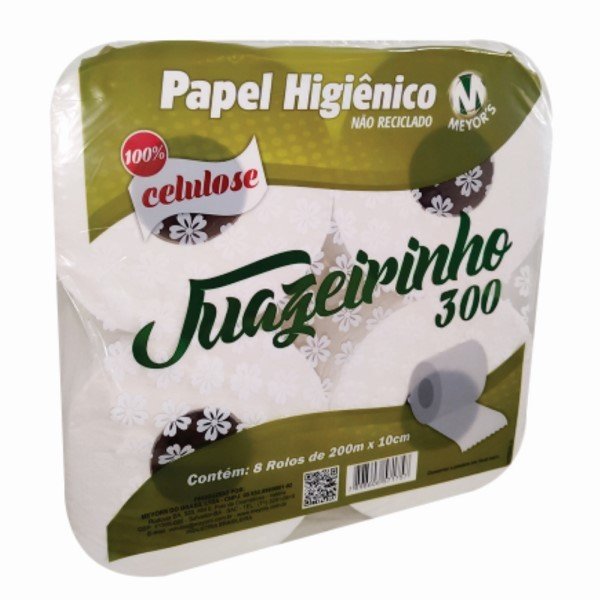 Papel Higiênico Juazeirinho 100% Celulose 