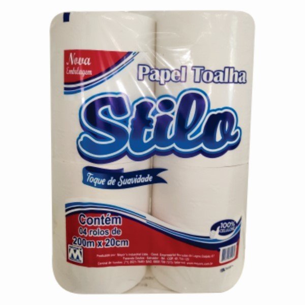 Papel Toalha Stilo 100% Celulose
