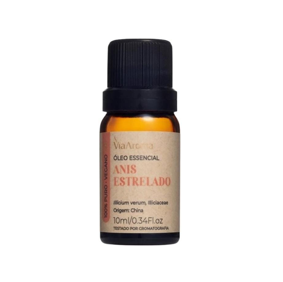Óleo Essencial Anis Estrelado 10ml Via Aroma