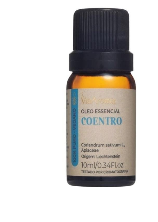 Óleo Essencial Coentro 10ml Via Aroma