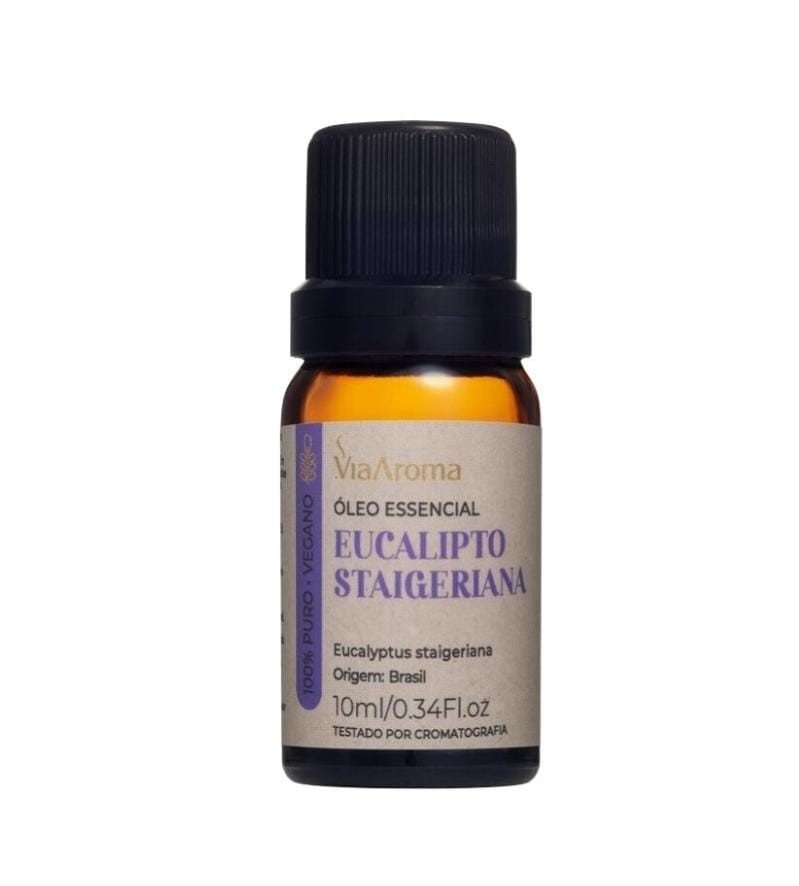 Óleo Essencial Eucalipto Staigeriana 10ml Via Aroma