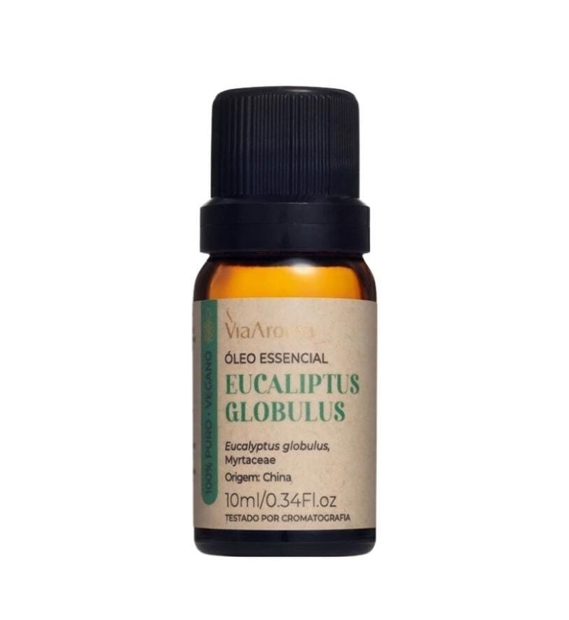 Óleo Essencial Eucalipto Globulus 10ml Via Aroma