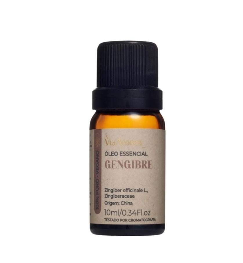 Óleo Essencial Gengibre 10ml Via Aroma