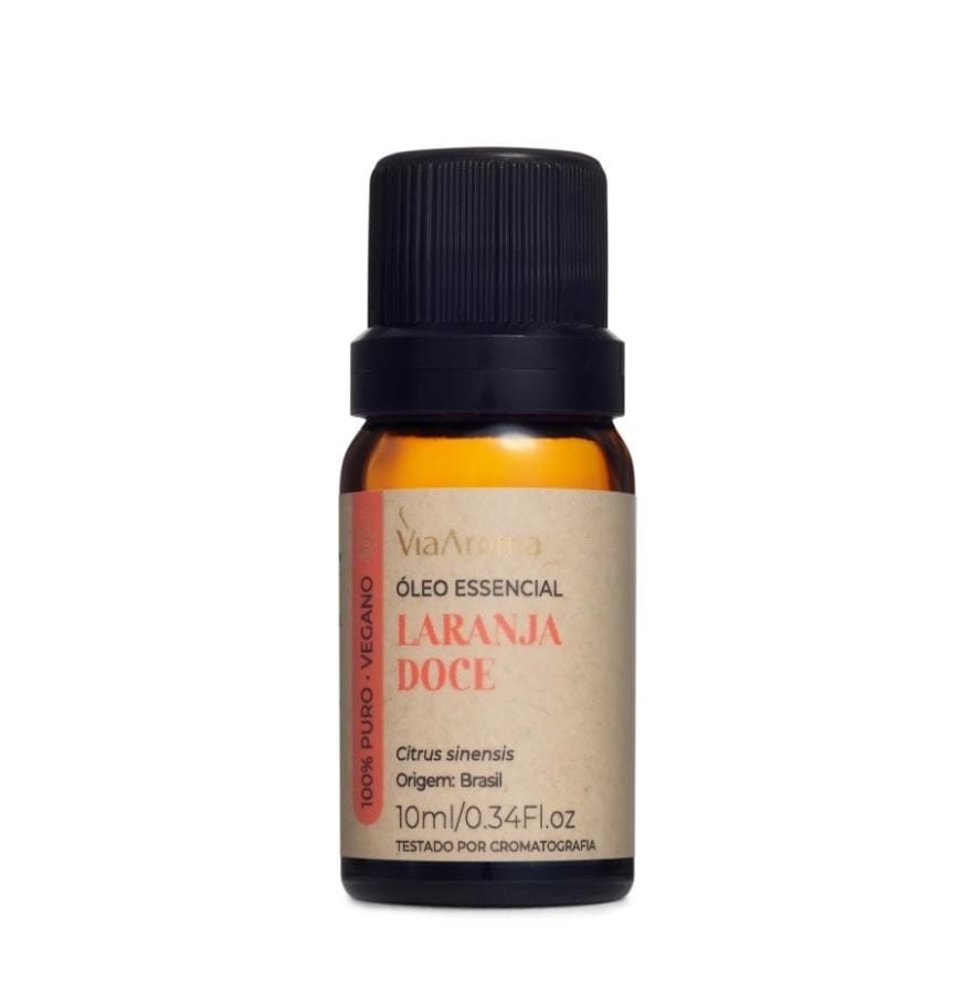 Óleo Essencial Laranja Doce 10ml Via Aroma