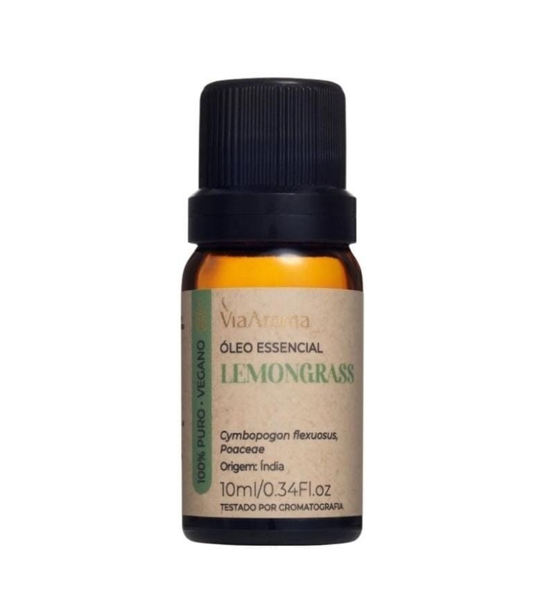 Óleo Essencial Lemongrass 10ml Via Aroma