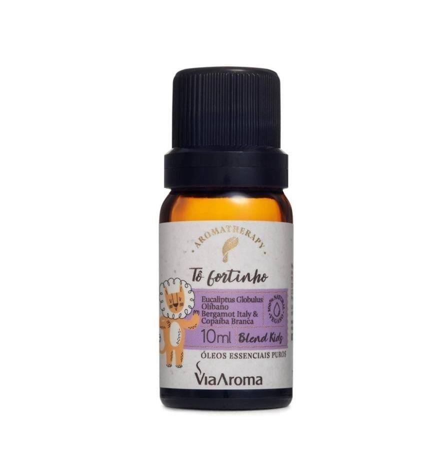 Blend de Óleos Essenciais Kids Tô Fortinho 10ml Via Aroma