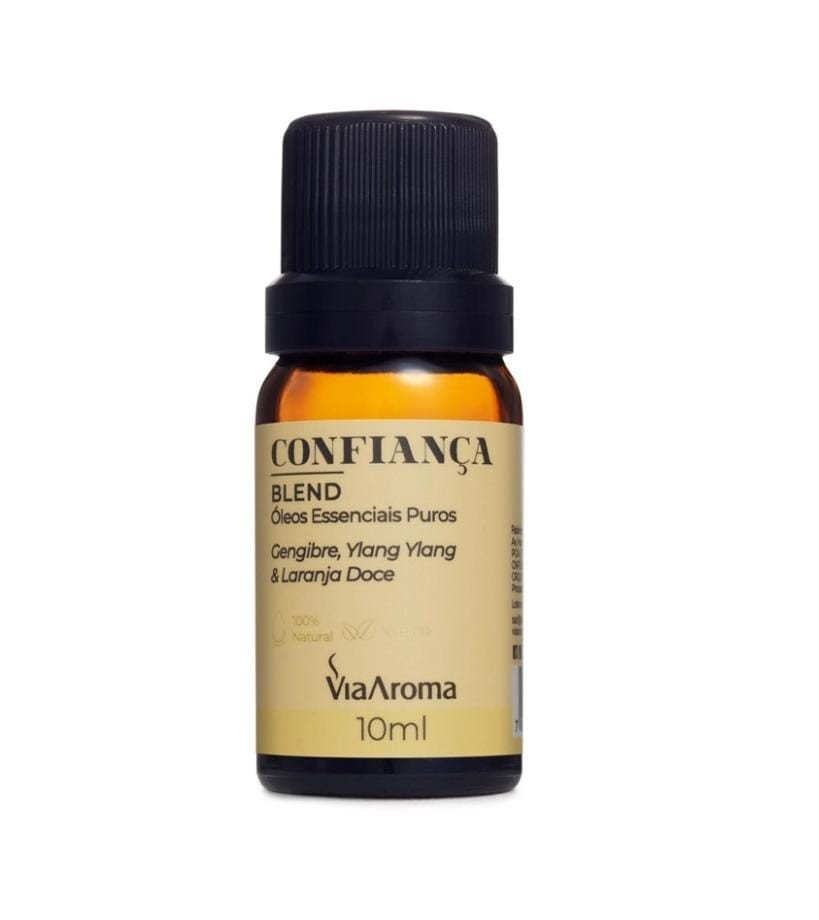 Blend de Óleos Essenciais Confiança 10ml Via Aroma