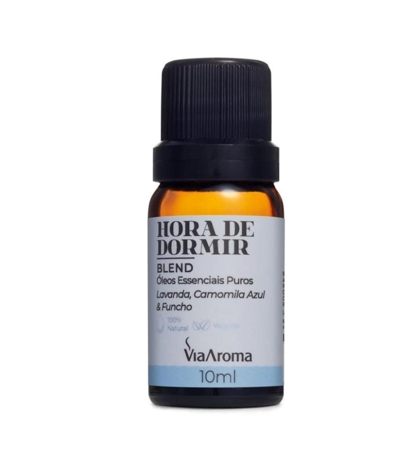 Blend de Óleos Essenciais Hora de Dormir 10ml Via Aroma