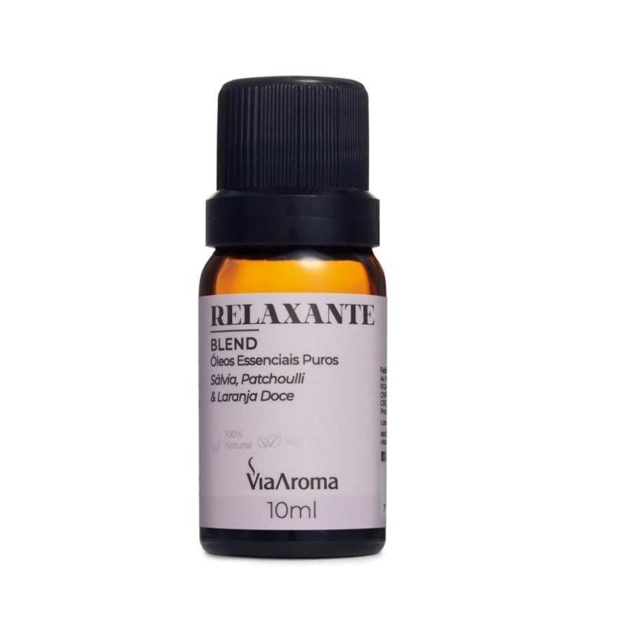 Blend de Óleos Essenciais Relaxante 10ml Via Aroma