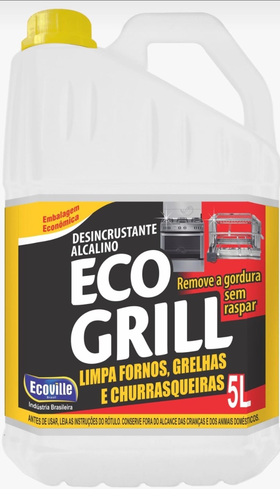 Detergente Desengordurante Eco grill 5L