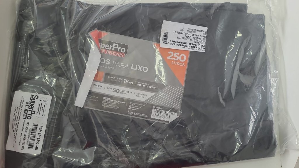 Saco para Lixo 250L Leve Almofada SuperPro