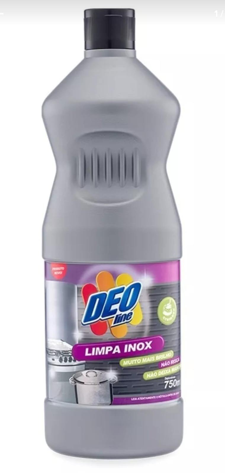Limpa Inox 750ml Deo Line