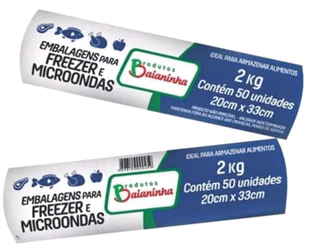 Saco para congelamento 2KG 