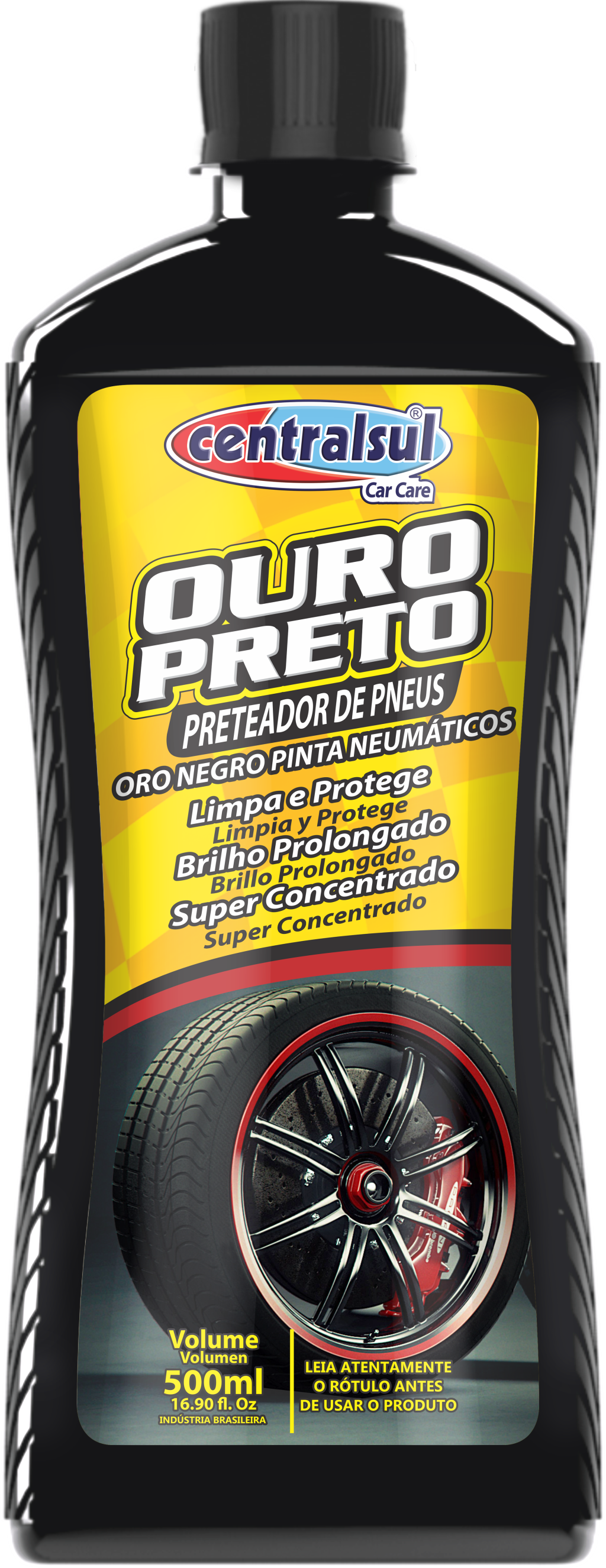 PRETEADOR DE PNEUS OURO PRETO 500ML