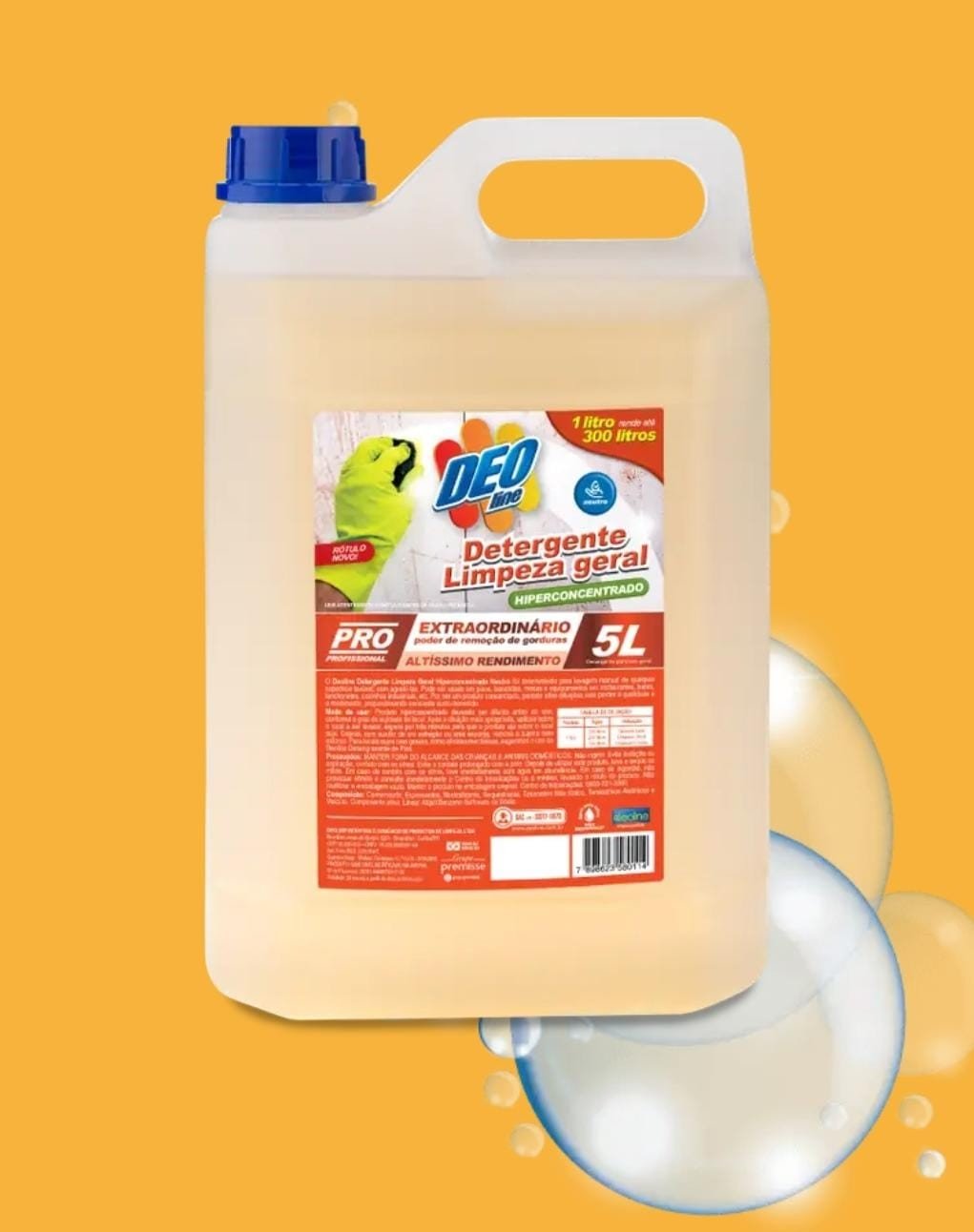 Detergente Hiper concentrado Deoline 5L