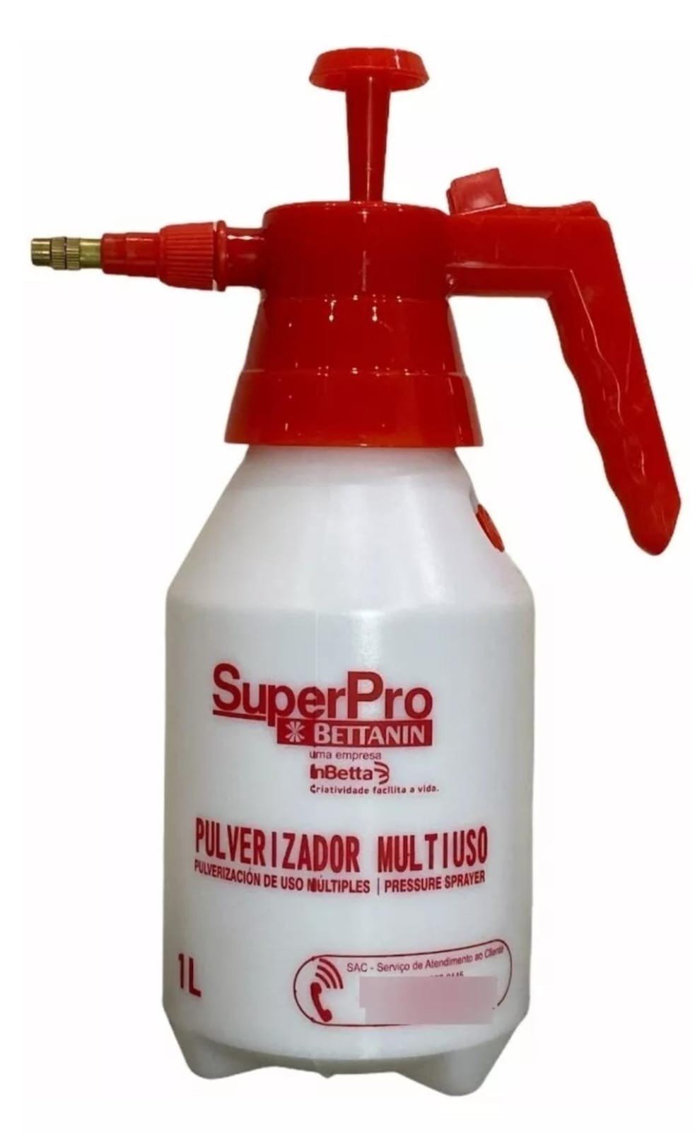 Pulverizador Multiuso Plástico SuperPro 1L