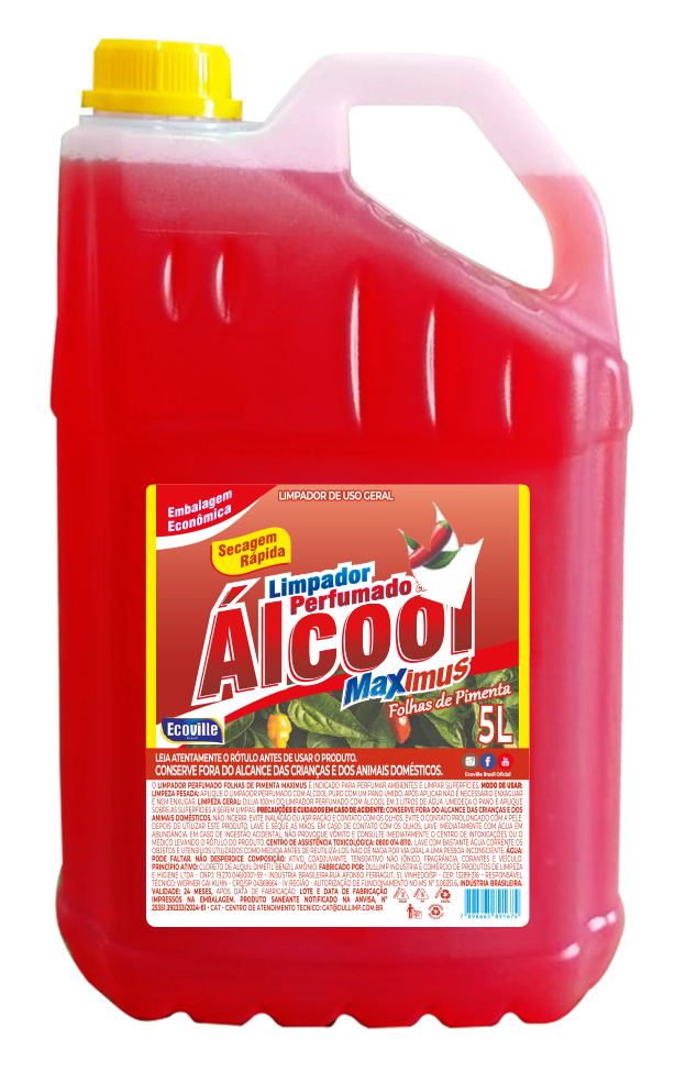 Limpador com Alcool 5L