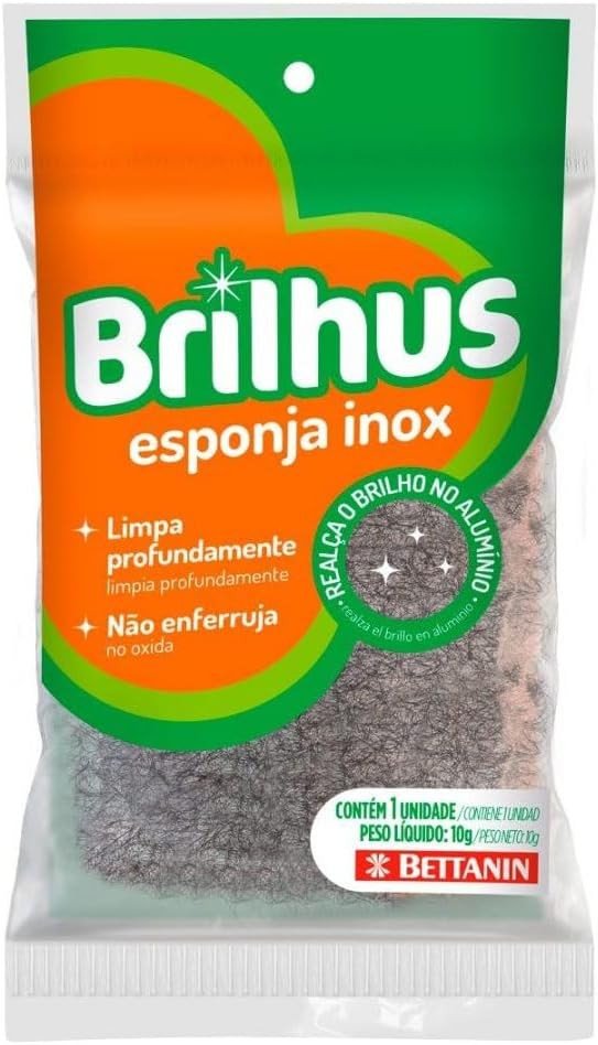 Esponja Inox Brilhus