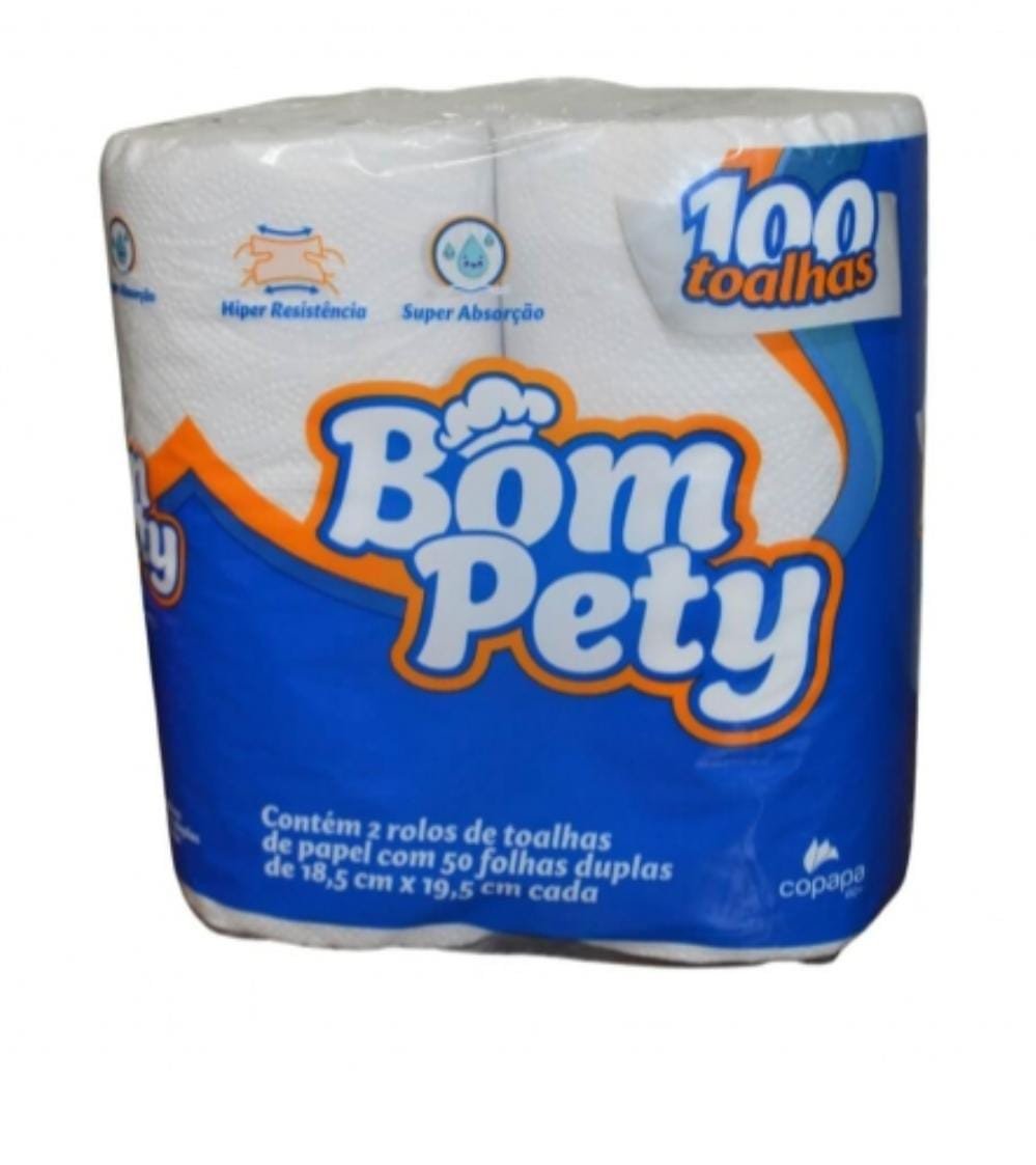 Papel Toalha Bom pety
