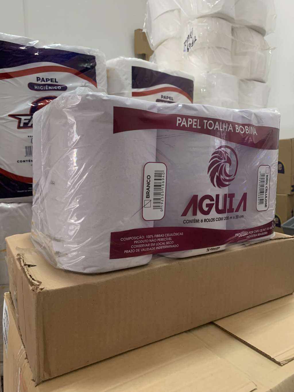 Papel toalha Bobina Águia