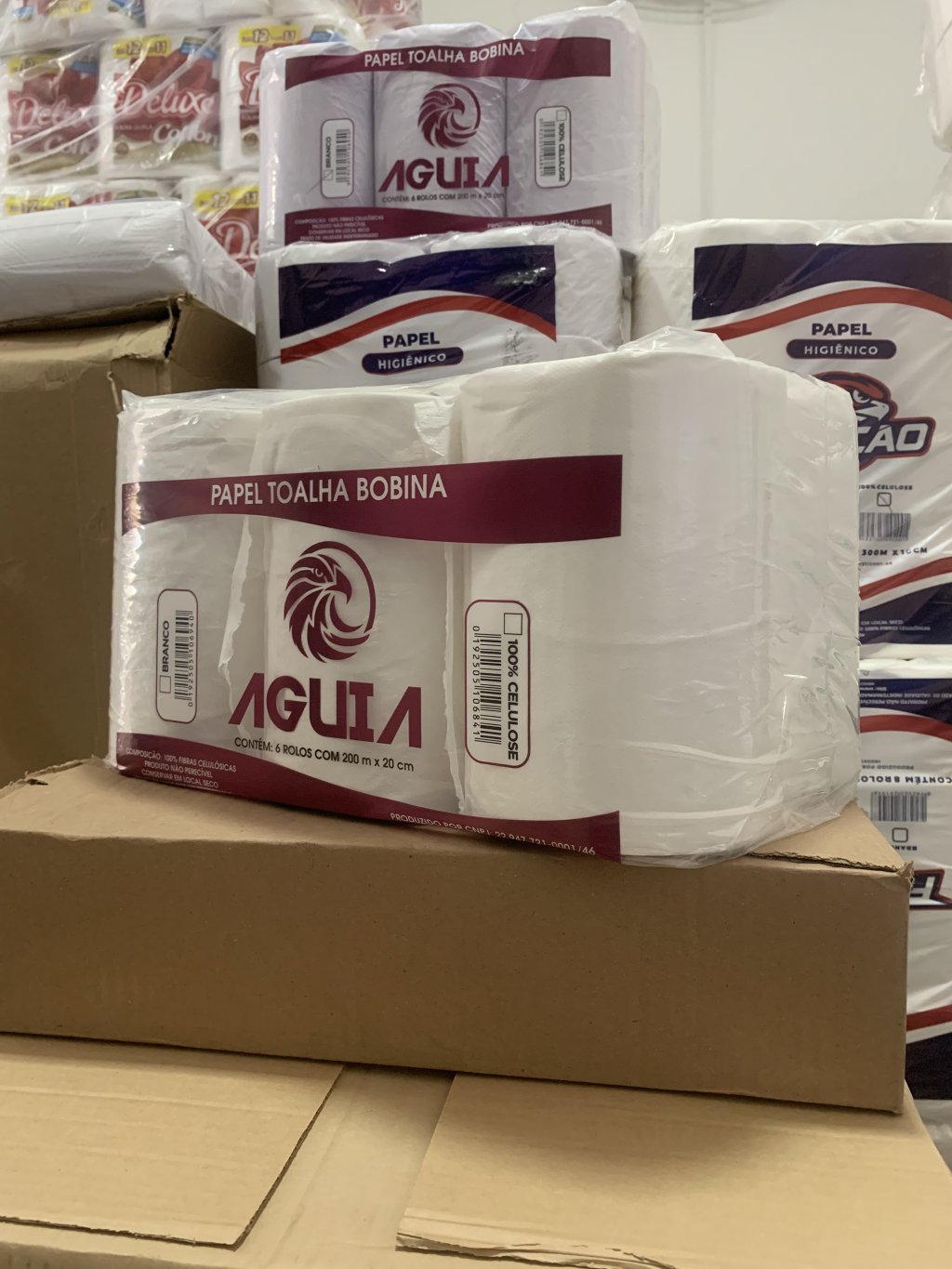 Papel toalha Bobina Águia