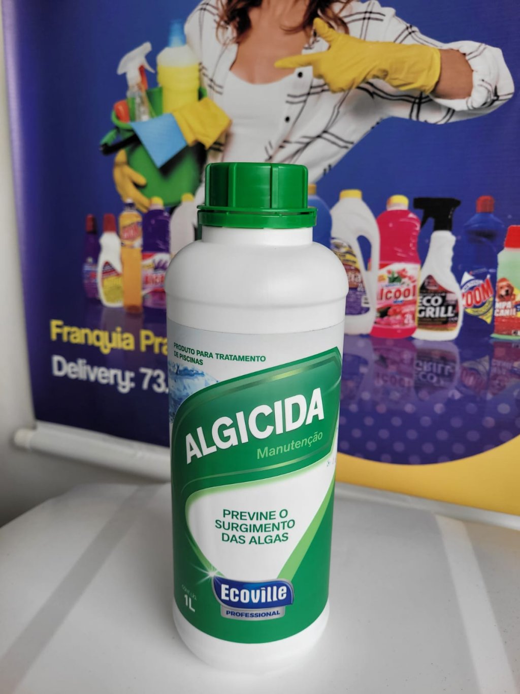 Algicida de Manutenção Ecoville 1L