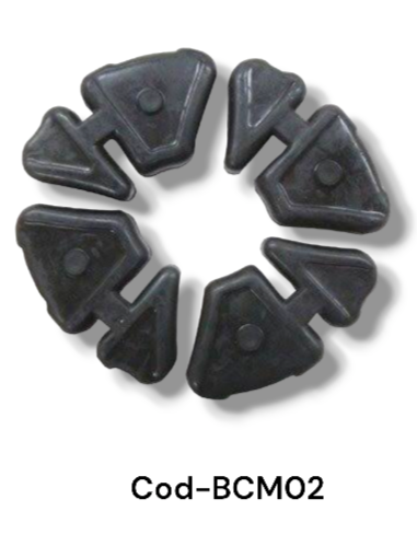 **BUCHA DA COROA BIZ BORRACHA UNIDADE (MODELO 01)	