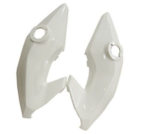 CARENAGEM LAT. DO FAROL COMP. TITAN 160 2016 E 2017 EX BRANCO 949 0001