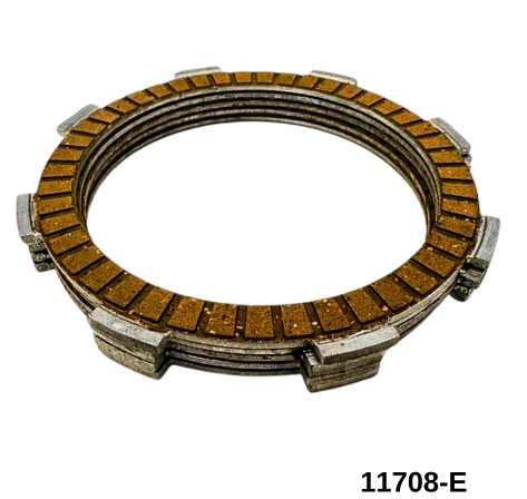 DISCO DE EMBREAGEM TITAN/FAN 160 NXR 160 BROSS 2016/2018 (05PCS) EMBUS