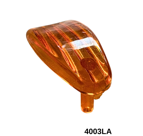 LENTE MINI PISCA FLECHA FRISADA LARANJA