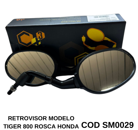 RETROVISOR MODELO TIGER 800 ROSCA HONDA