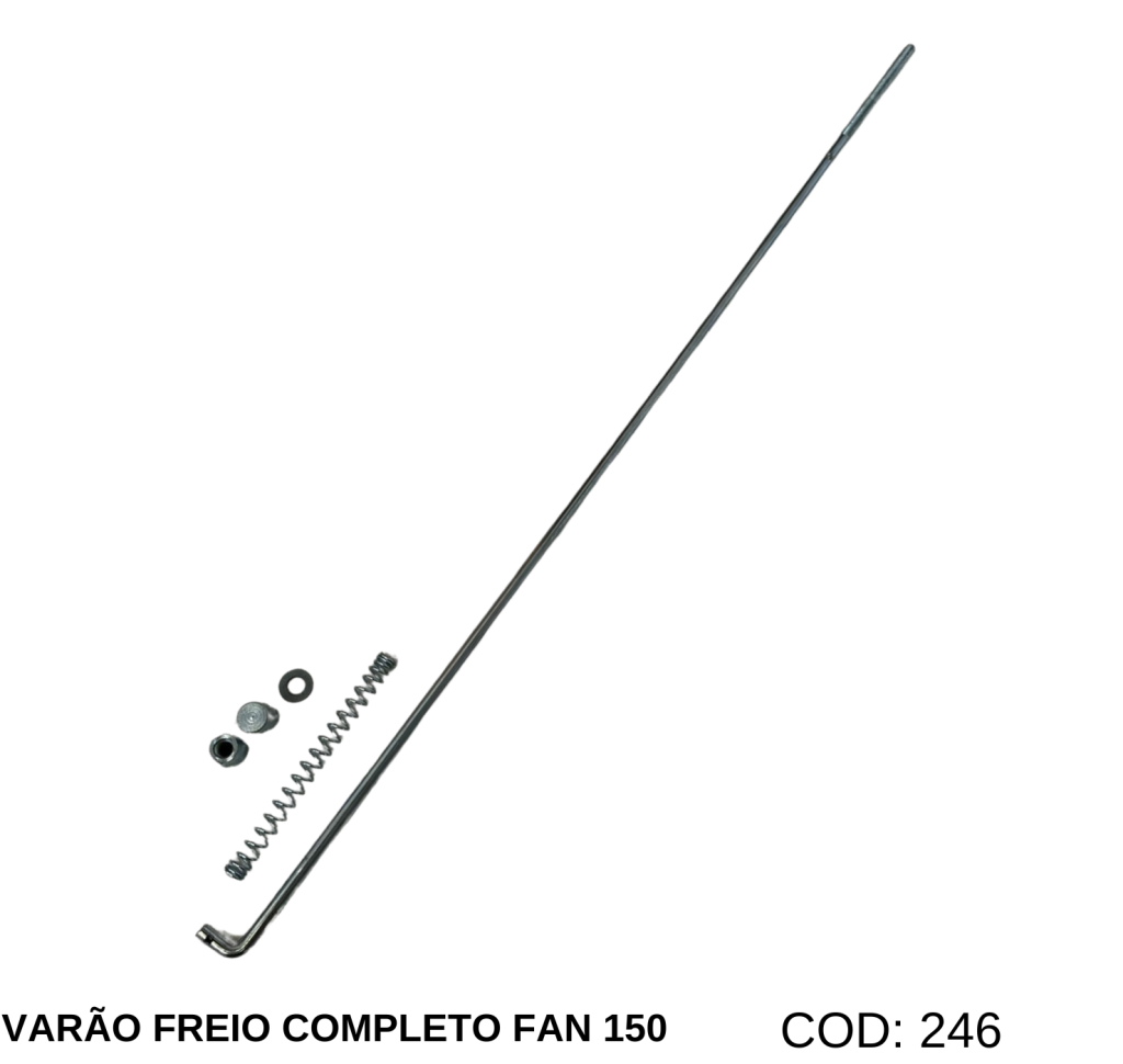 VARÃO FREIO COMPLETO FAN 150