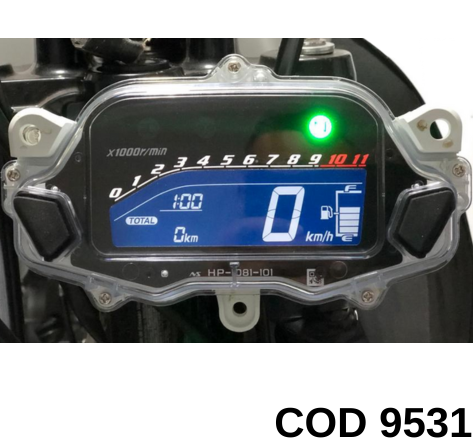 PAINEL COMPLETO TITAN 160 2018-2020 EMBUS BLACKOUT