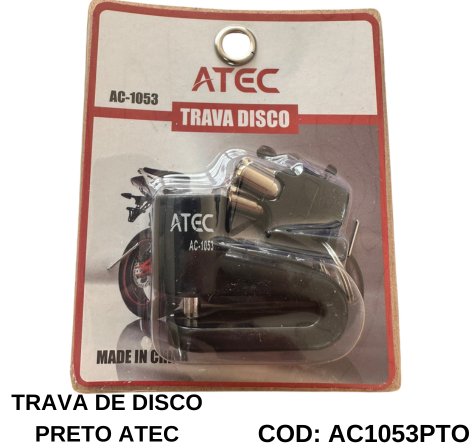 TRAVA DE DISCO PRETO ATEC