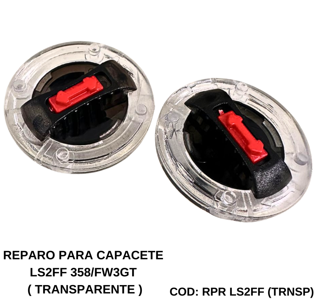 REPARO PARA CAPACETE LS2FF 358/FW3GT  ( TRANSPARENTE )