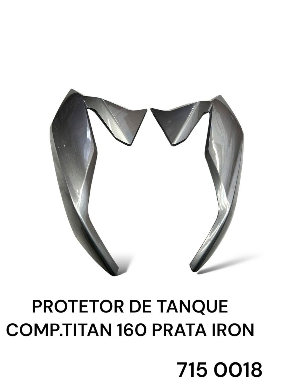 PROTETOR DE TANQUE COMP.TITAN 160 PRATA IRON