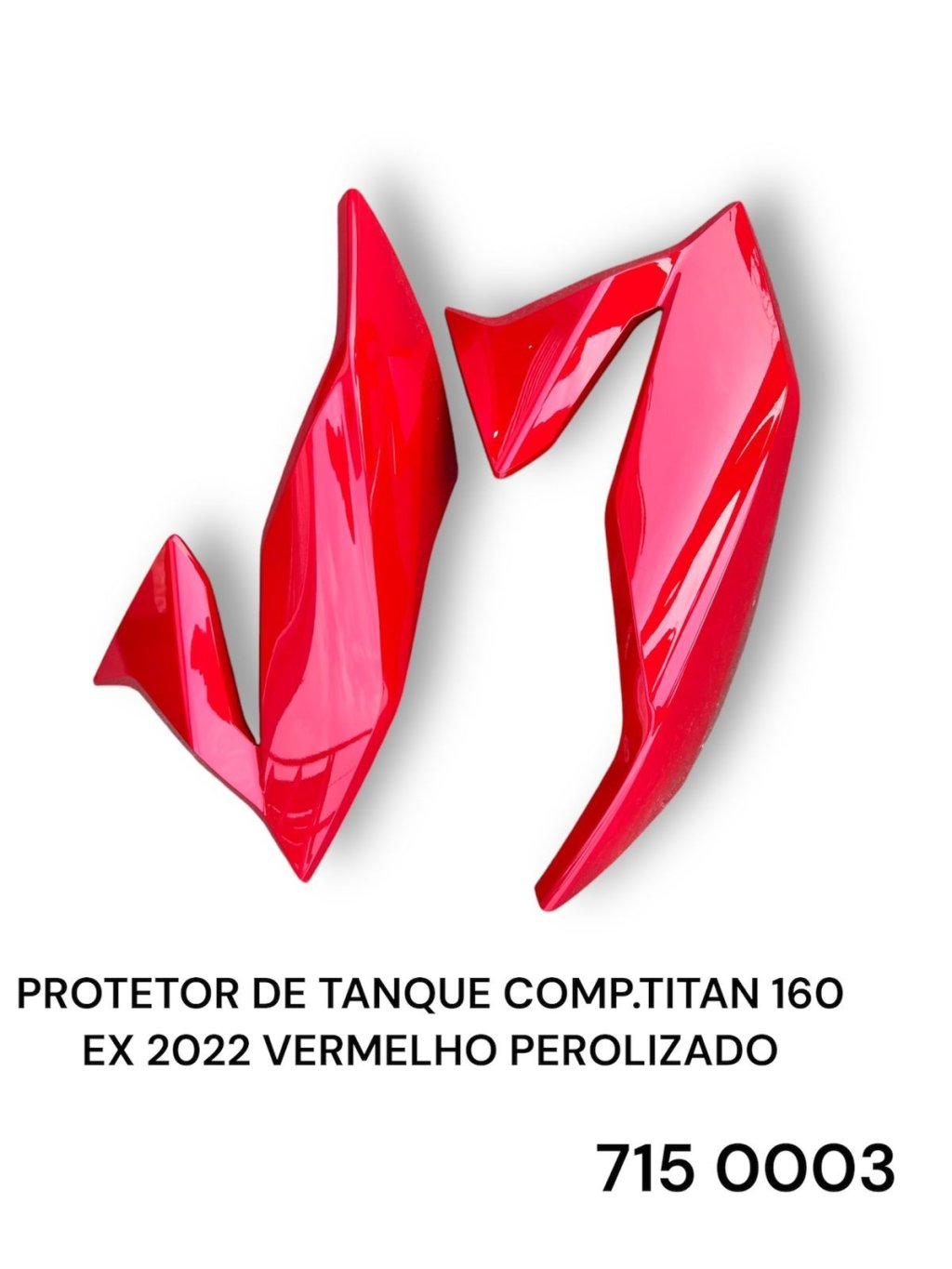 PROTETOR DE TANQUE COMP.TITAN 160 EX 2022 VERMELHO PEROLIZADO