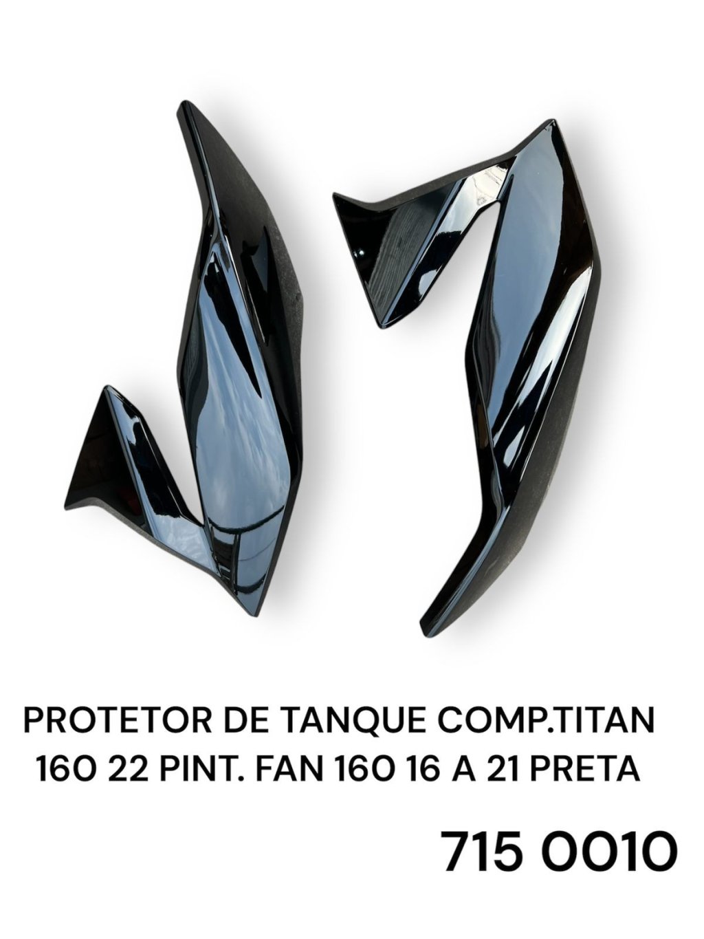 PROTETOR DE TANQUE COMP.TITAN 160 22 PINT. FAN 160 16 A 21 PRETA