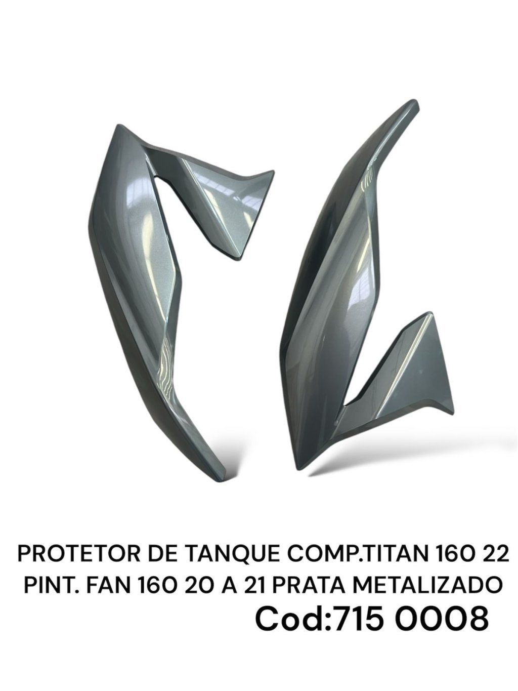 PROTETOR DE TANQUE COMP.TITAN 160 22 PINT. FAN 160 20 A 21 PRATA METALIZADO