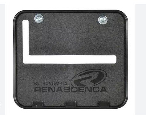 PORTA PLACA FECHADO NOVO (200X170MM) (RENASCENÇA)