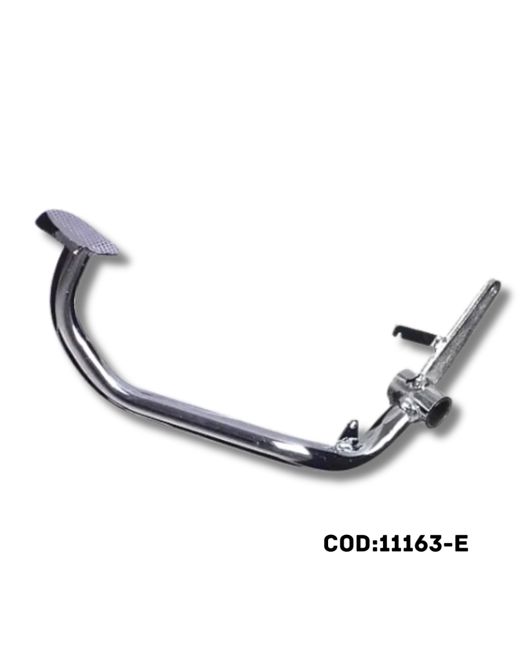 PEDAL FREIO TITAN 150 2004-2008/ START 160 16-17 CROMADO 