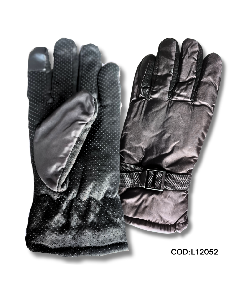 LUVA FRIO INTENSO FORRADA - PRETO