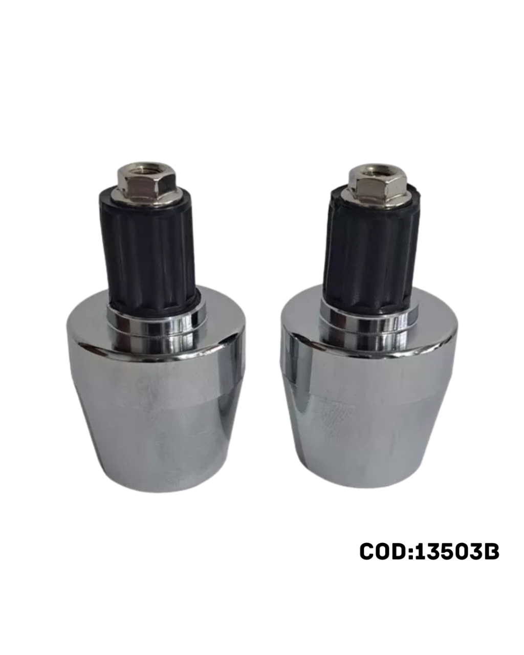 PESO PCX CROMADO COM BUCHA BORRACHA (IMPORTADO)