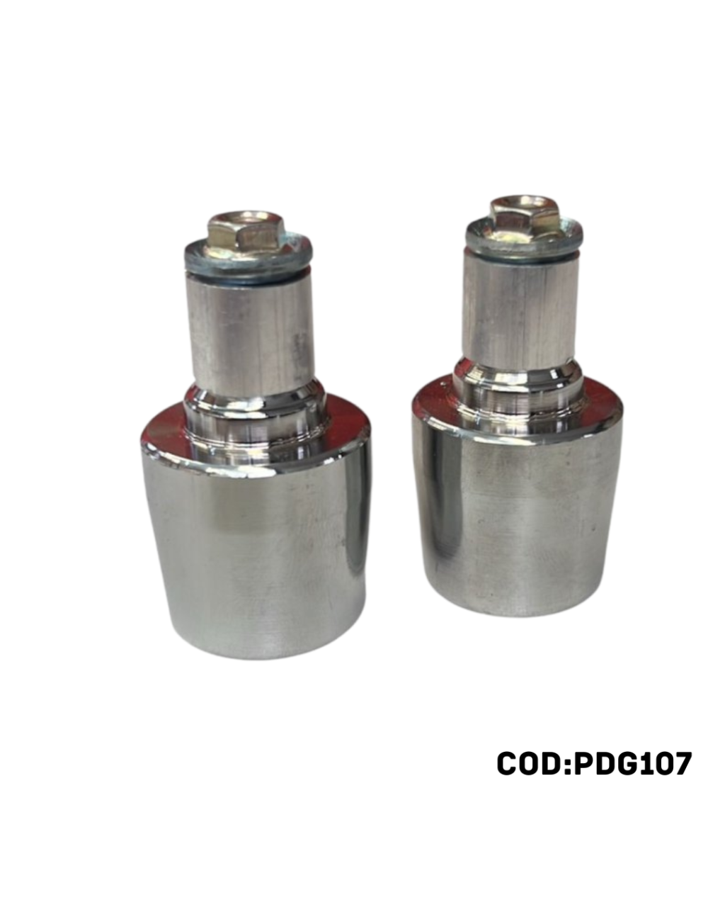 PESO GUIDÃO AÇO UNIVERSAL PCX CROMADO C/BUCHA EXPANSIVA