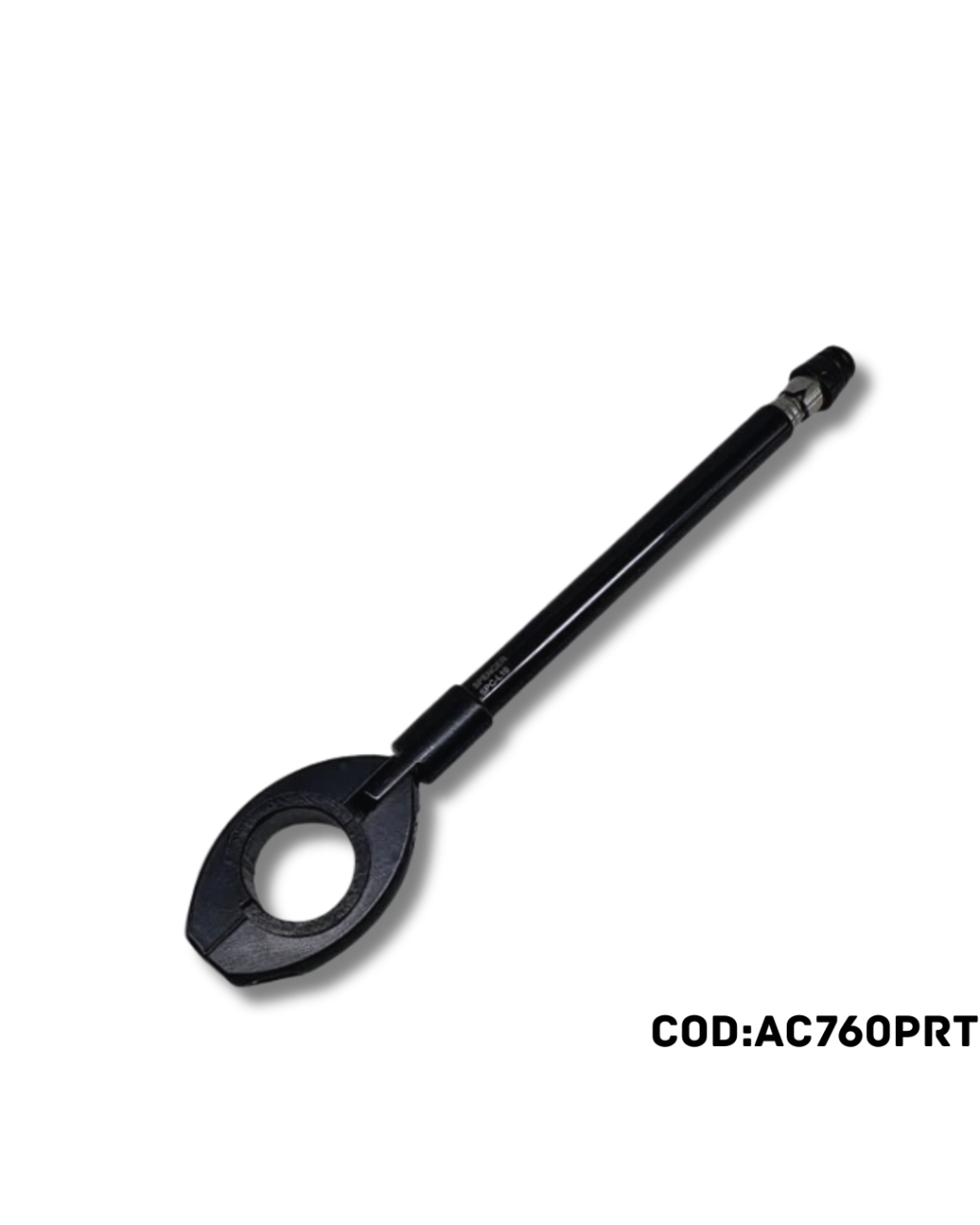 ANTENA CORTA PIPA 7 ESTÁGIOS (7/8 - 22MM) PRETO ATEC