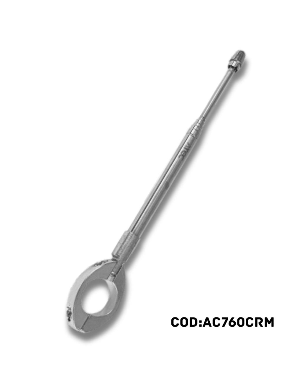 ANTENA CORTA PIPA 7 ESTÁGIOS (7/8 - 22MM) CROMADO AC