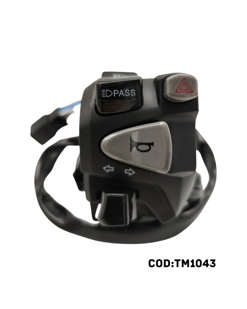 CHAVE DE LUZ P/MOTO HONDA NC 750 16/ ... ( COM CHICOTE P/ CG 150/160 TITAN/FAN (ALERTA) ( TMAC )