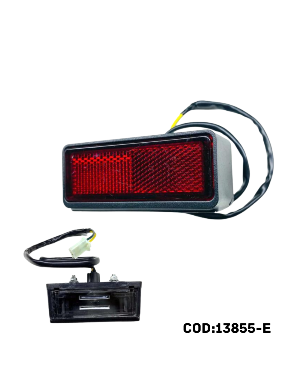 LANTERNA LUZ PLACA TRASEIRA TITAN/FAN 125-150-160 2016-2024